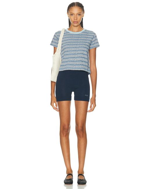 Bode Blue Meringue Short