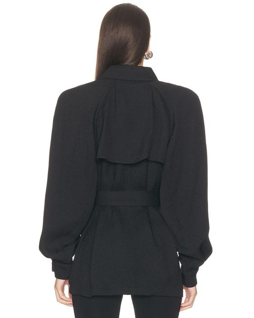 Wardrobe NYC Black Safari Jacket