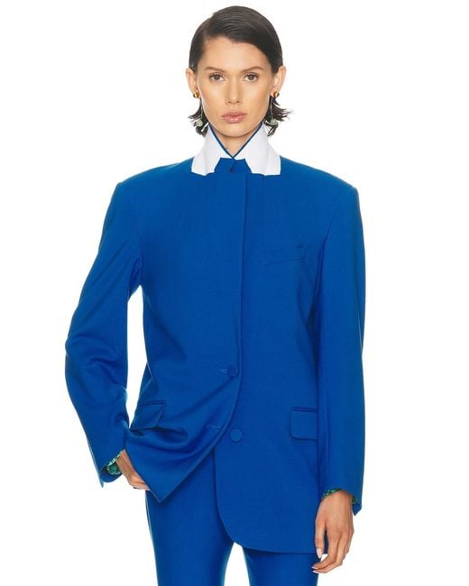 Dries Van Noten Blue Basti Jacket