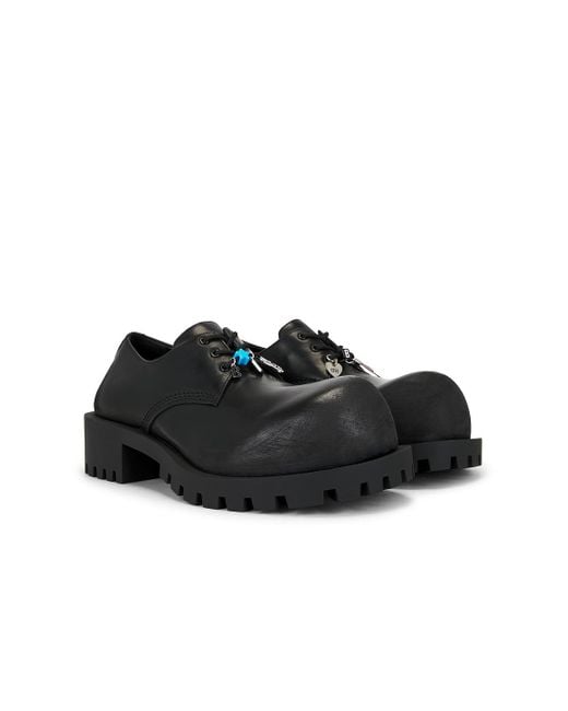 Balenciaga Hummer Derby Shoe in Black for Men | Lyst