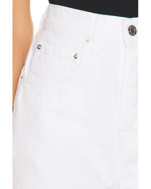 GRLFRND White Jules Short