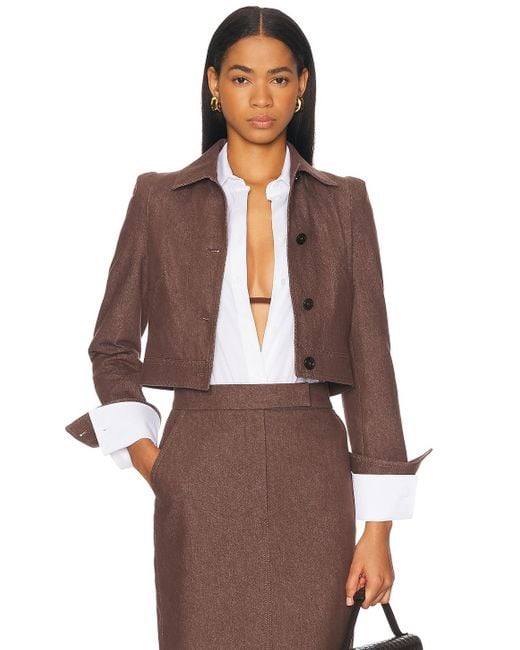 Max Mara Brown Carpa Jacket