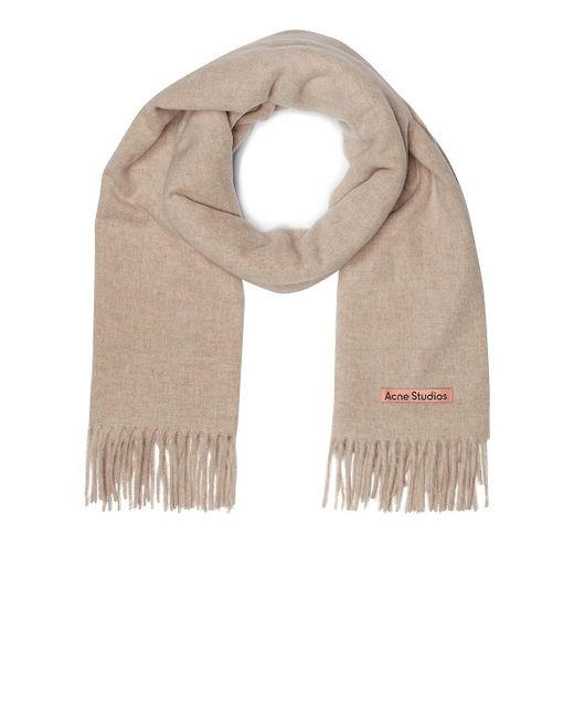Womens Mens Accessories Mens Scarves and mufflers Acne Studios Wool Canada New Scarf in Brown 