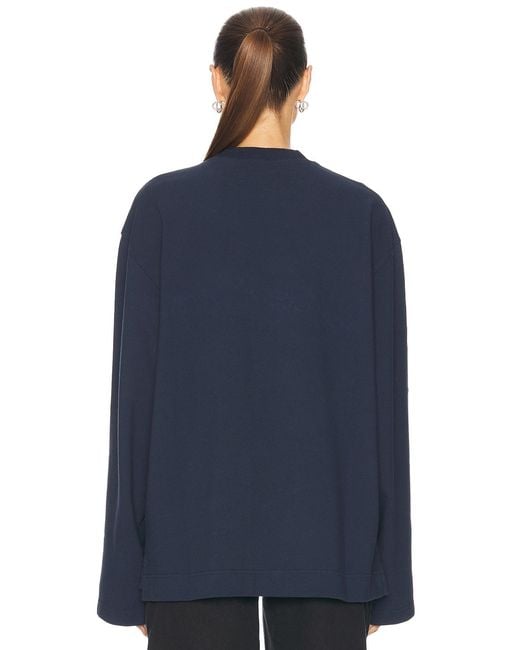 Acne Blue Crew Sweater