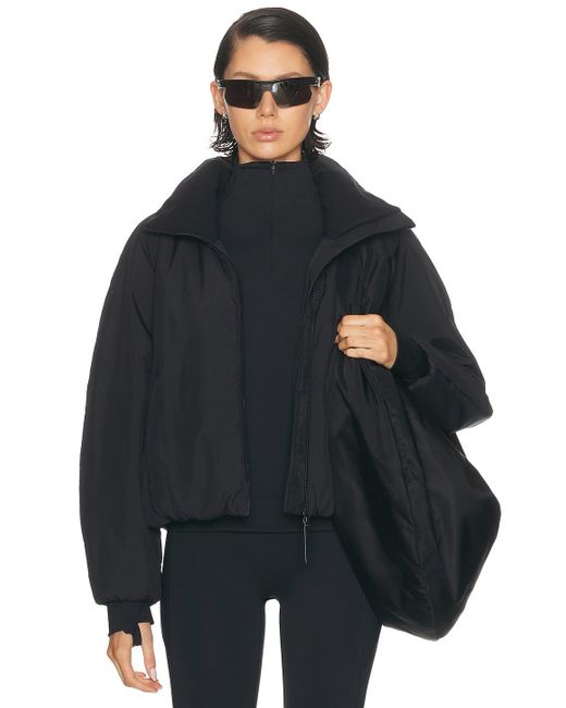 Beyond Yoga Black Warm Up Puffer Jacket