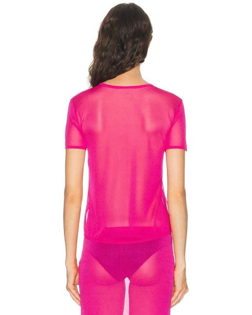 Leset Pink Jack Tee