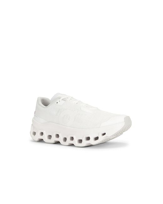 On Shoes White Cloudmster Void Sneaker