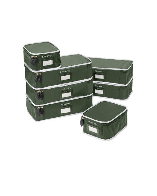 Paravel Green Trunk Packing Cube Set