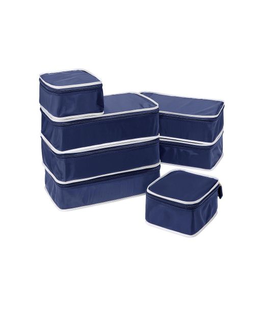 Paravel Blue Trunk Packing Cube Set