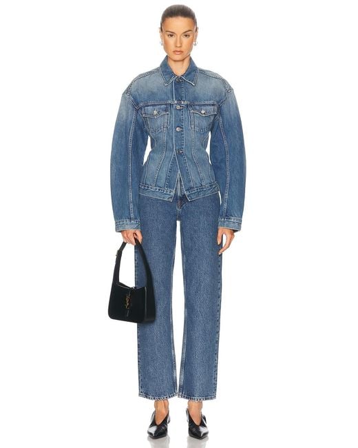 GRLFRND Blue Simone Jacket