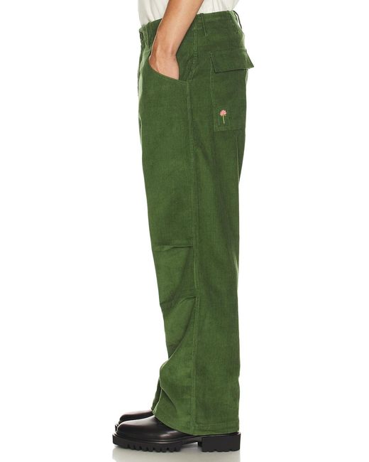 Kardo Green Abeer Drawstring Snow Pant for men