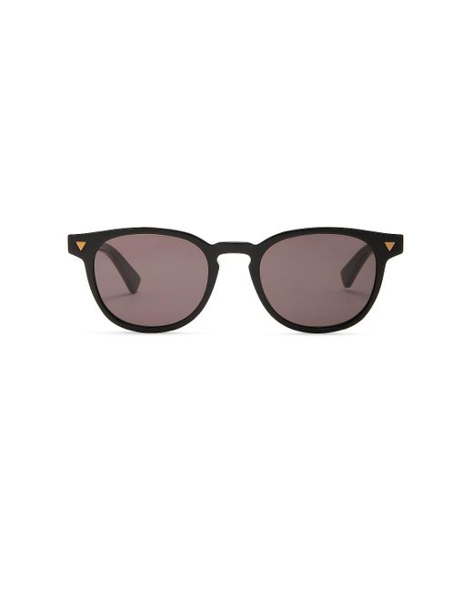 Round sunglasses best sale with triangle lens