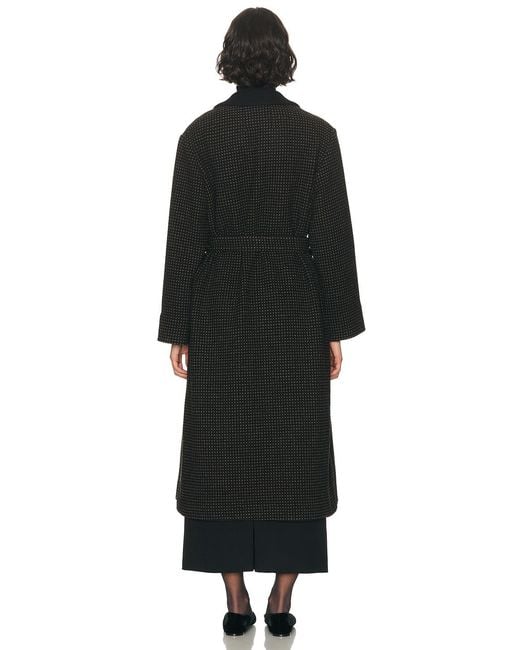 Bode Black Hemlock Coat