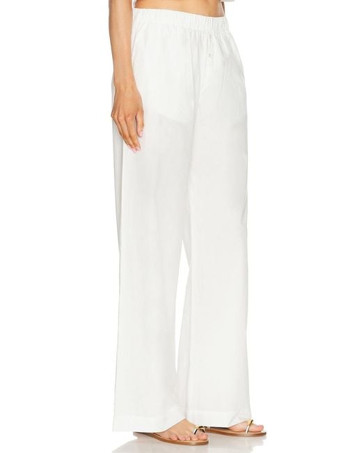 ÉTERNE White Lounge Pant