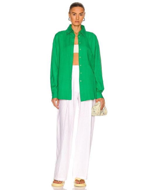 AEXAE White Linen Pant