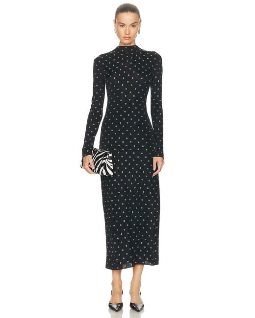 altuzarra black and white dress Altuzarra Claudia Dress in Tapioca Tortoise main image 1