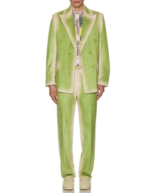 Kidsuper Green Gradient Suit Top for men