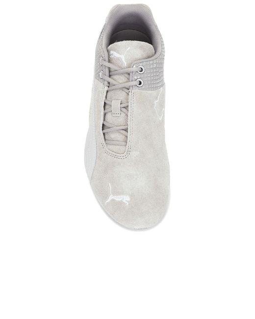PUMA White Future Cat Emboss