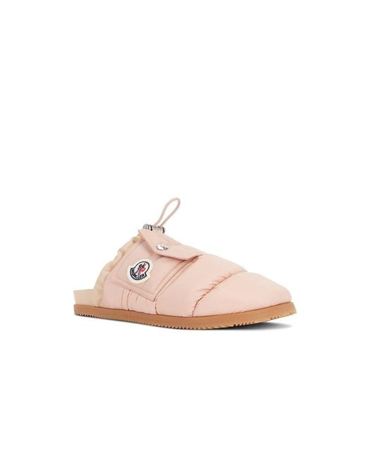 Moncler Pink Mon Pocket Mule
