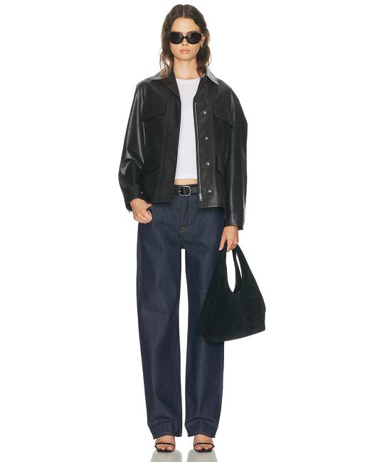 GRLFRND Black Dara Leather Jacket