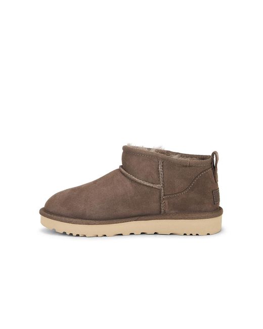 Ugg Brown Classic Ultra Mini Boot