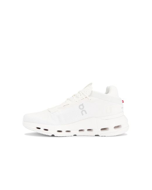 On Shoes White Cloudnova 2 Sneaker