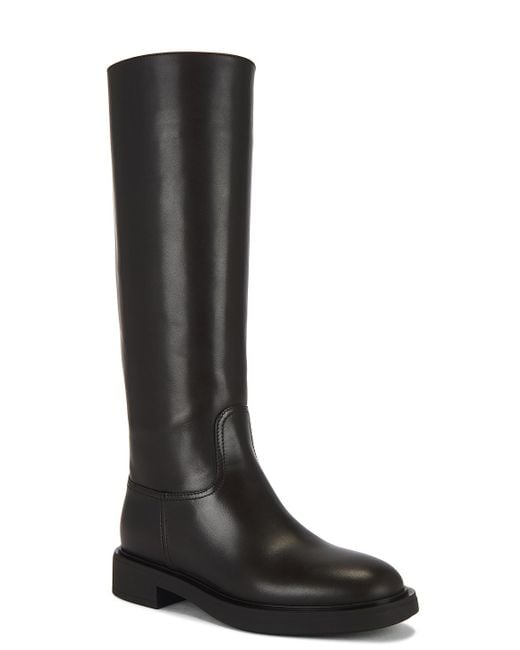 Gianvito Rossi Black Ascott Knee High Boot