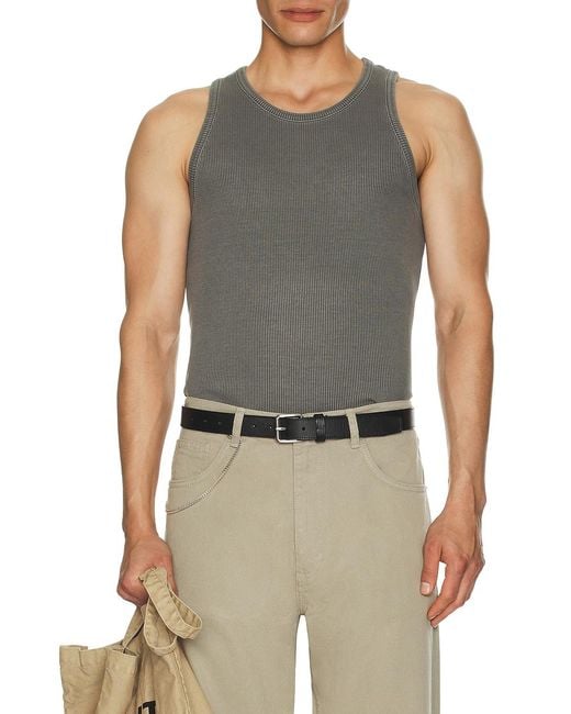 Agolde Gray Viggo Tank for men