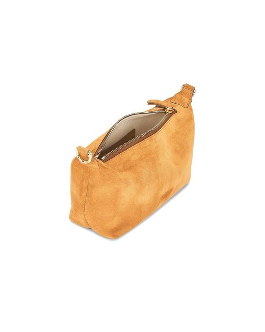 FLOWZE Orange Flo Suede Pouch Bag