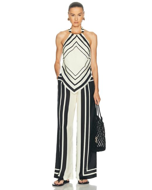 Nicholas White Skye Halter Top