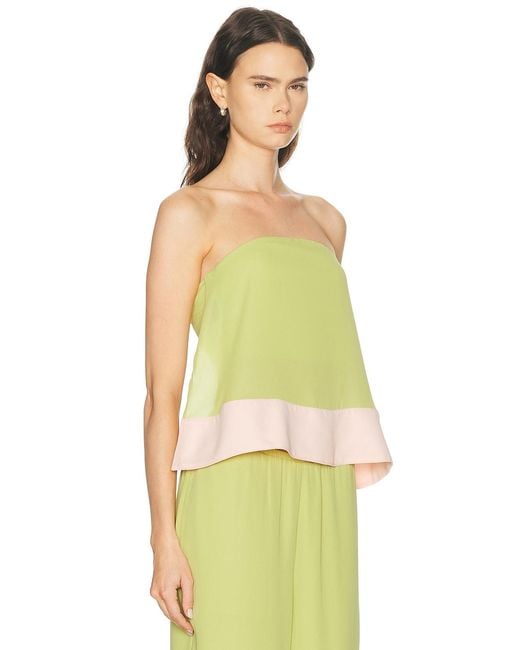 Solid & Striped Green The Antonia Top