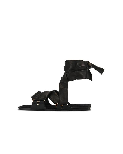 Khaite Black Boden Tie Flat