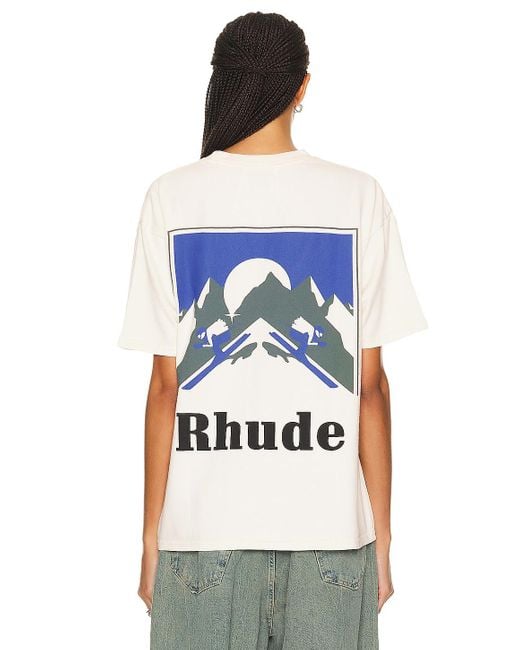 Rhude Green Moonlight T-shirt