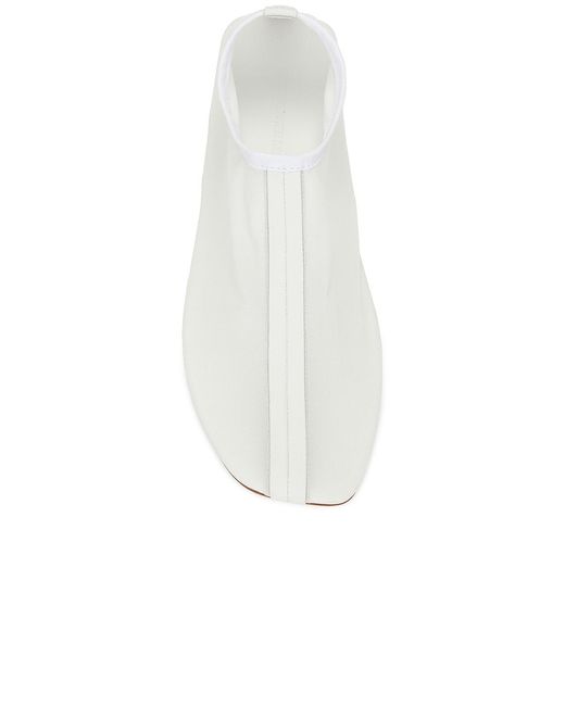 Christopher Esber White Mesh Flat