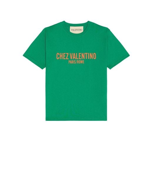 Valentino Green T-Shirt for men