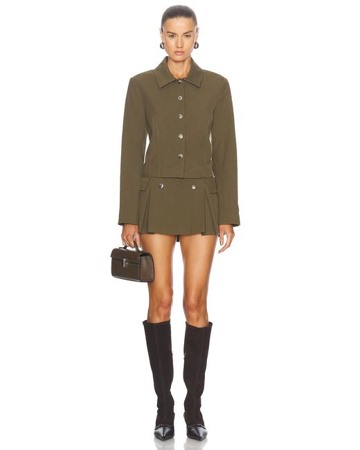 Staud Green Marino Jacket