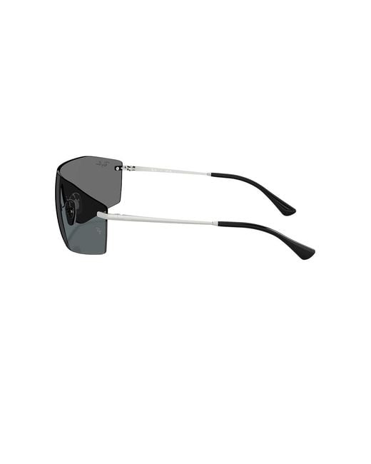 Ray-Ban Metallic Shield Sunglasses for men