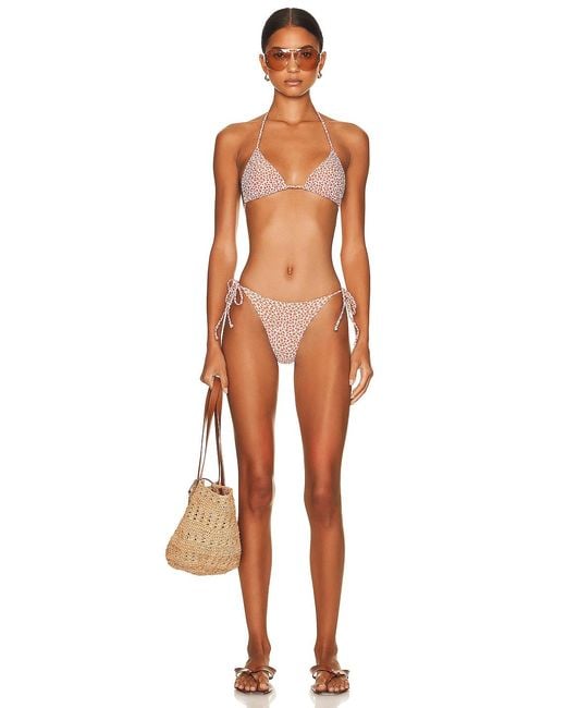 Matteau Multicolor String Brief Bikini Bottom