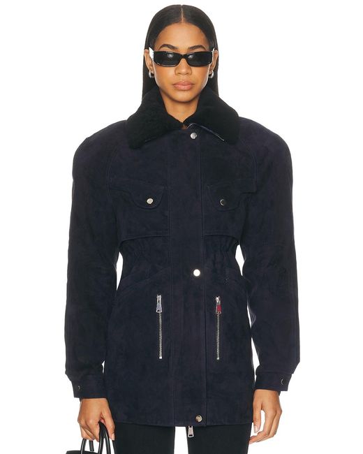 Karen Arcanjo Blue Tyla Jacket