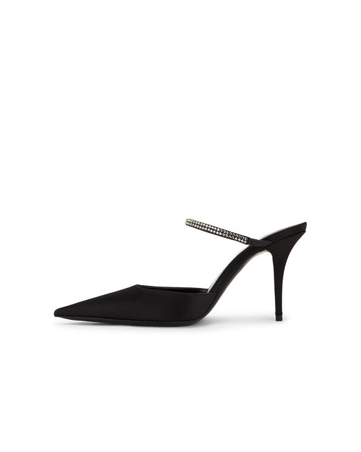 Saint Laurent White Killer Mule