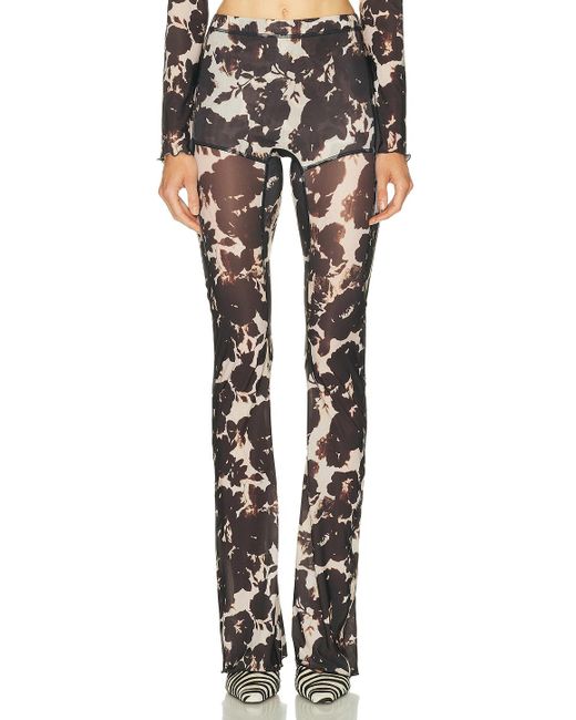 KNWLS Black Halcyon Flare Legging