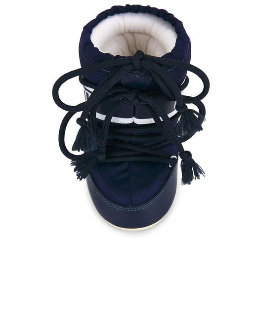 Moon Boot Blue Icon Mini Nylon Boot