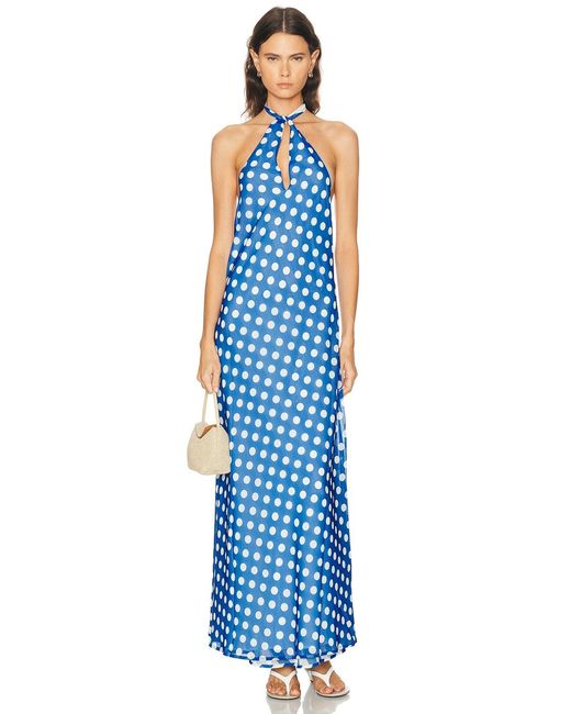 Solid & Striped Blue The Brisa Dress