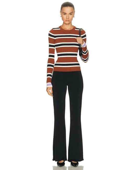 Solid & Striped Red The Dora Top