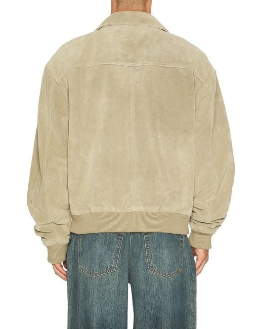 Agolde Natural Emil Bomber for men