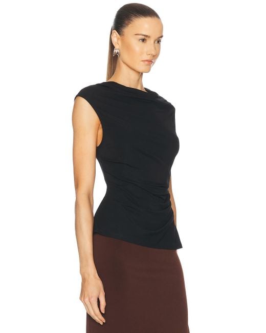 Jonathan Simkhai Black Casmi Top
