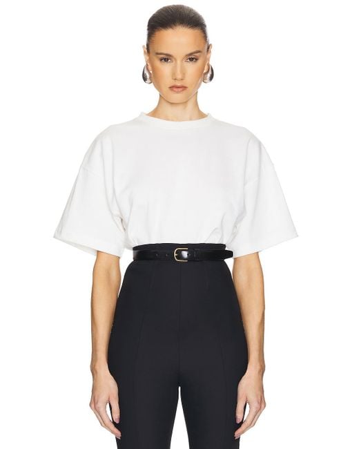 Helsa White The Sculpted Tee
