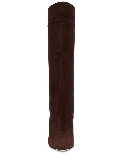 Manolo Blahnik Brown Miralonepla 90 Boot