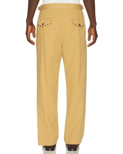 Bode Metallic Feather Runner Trousers for men