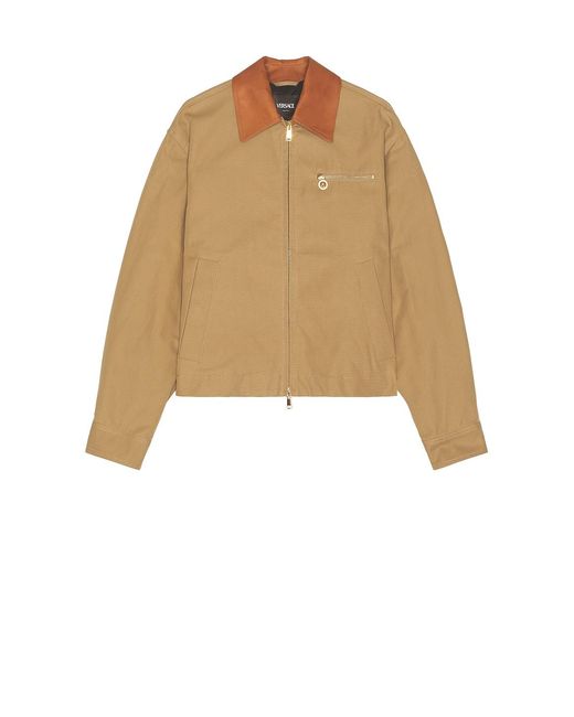 Versace Blue Blouson for men